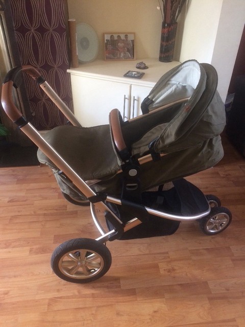 mothercare rose gold pram